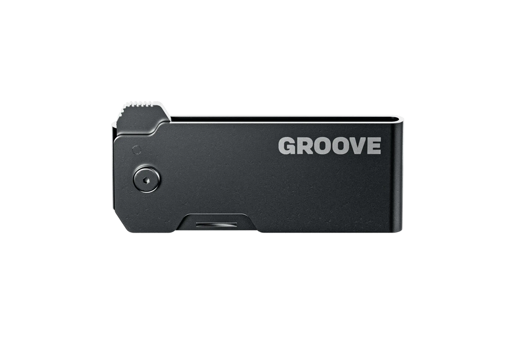 Groove® Money Clip Knife - Black