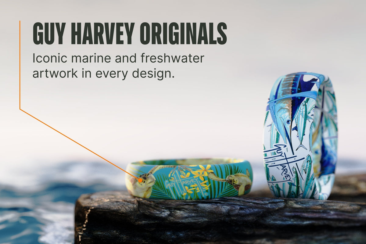 Guy Harvey Mako Shark Ring